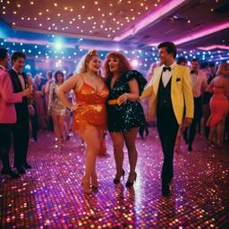 Disco dancers, ice creams and champagne, FFF Cruises: Voyage 01 · FFF\CRS\030\005