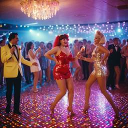 Disco dancers, ice creams and champagne, FFF Cruises: Voyage 01 · FFF\CRS\030\006