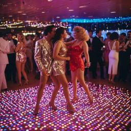 Disco dancers, ice creams and champagne, FFF Cruises: Voyage 01 · FFF\CRS\030\010