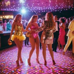 Disco dancers, ice creams and champagne, FFF Cruises: Voyage 01 · FFF\CRS\030\011