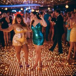 Disco dancers, ice creams and champagne, FFF Cruises: Voyage 01 · FFF\CRS\030\014