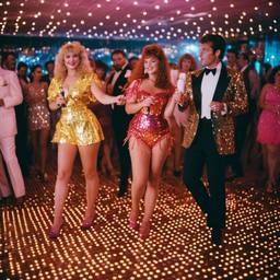 Disco dancers, ice creams and champagne, FFF Cruises: Voyage 01 · FFF\CRS\030\017