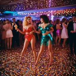 Disco dancers, ice creams and champagne, FFF Cruises: Voyage 01 · FFF\CRS\030\018