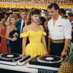 The Captain and his wife at the decks, FFF Cruises: Voyage 01 · FFF\CRS\035\005