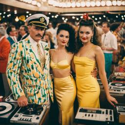 The Captain and his wife at the decks, FFF Cruises: Voyage 01 · FFF\CRS\035\016