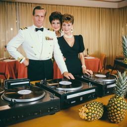 Decks in the dining room, passengers as pineapples and lobsters, FFF Cruises: Voyage 01 · FFF\CRS\037\030