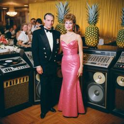 Decks in the ballroom, pineapple ballgowns, FFF Cruises: Voyage 01 · FFF\CRS\038\005