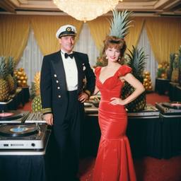 Decks in the ballroom, pineapple ballgowns, FFF Cruises: Voyage 01 · FFF\CRS\038\007