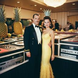 Decks in the ballroom, pineapple ballgowns, FFF Cruises: Voyage 01 · FFF\CRS\038\021