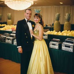 Decks in the ballroom, pineapple ballgowns, FFF Cruises: Voyage 01 · FFF\CRS\038\022