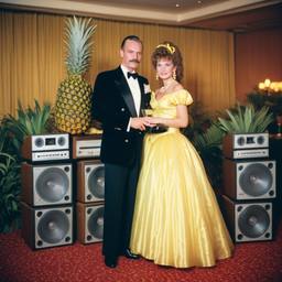 Decks in the ballroom, pineapple ballgowns, FFF Cruises: Voyage 01 · FFF\CRS\038\023