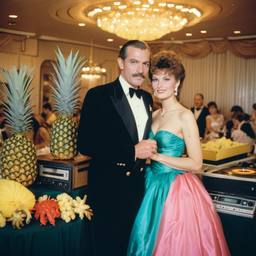 Decks in the ballroom, pineapple ballgowns, FFF Cruises: Voyage 01 · FFF\CRS\038\026