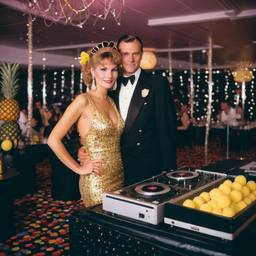 Decks in the disco, pineapple ballgowns, FFF Cruises: Voyage 01 · FFF\CRS\039\003