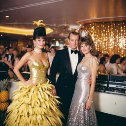 Decks in the disco, pineapple ballgowns, FFF Cruises: Voyage 01 · FFF\CRS\039\004