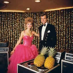Decks in the disco, pineapple ballgowns, FFF Cruises: Voyage 01 · FFF\CRS\039\009