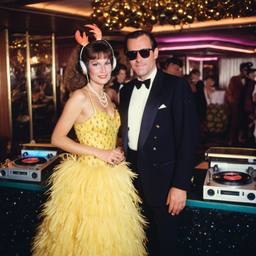 Decks in the disco, pineapple ballgowns, FFF Cruises: Voyage 01 · FFF\CRS\039\011
