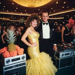 Decks in the disco, pineapple ballgowns, FFF Cruises: Voyage 01 · FFF\CRS\039\014