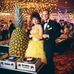 Decks in the disco, pineapple ballgowns, FFF Cruises: Voyage 01 · FFF\CRS\039\016