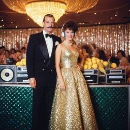 Decks in the disco, pineapple ballgowns, FFF Cruises: Voyage 01 · FFF\CRS\039\018
