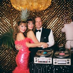 Decks in the disco, pineapple ballgowns, FFF Cruises: Voyage 01 · FFF\CRS\039\019