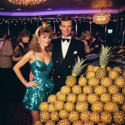 Decks in the disco, pineapple ballgowns, FFF Cruises: Voyage 01 · FFF\CRS\039\021