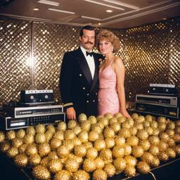 Decks in the disco, pineapple ballgowns, FFF Cruises: Voyage 01 · FFF\CRS\039\024