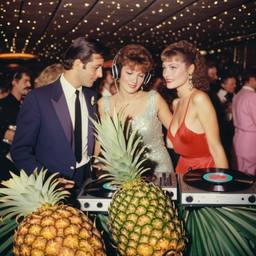 Decks in the disco, pineapple ballgowns, FFF Cruises: Voyage 01 · FFF\CRS\039\025