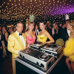 Decks in the disco, pineapple ballgowns, FFF Cruises: Voyage 01 · FFF\CRS\039\029
