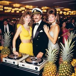 Decks in the disco, pineapple ballgowns, FFF Cruises: Voyage 01 · FFF\CRS\039\033