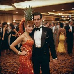 Ballroom dancing with DJ decks (surreal), FFF Cruises: Voyage 01 · FFF\CRS\042\001
