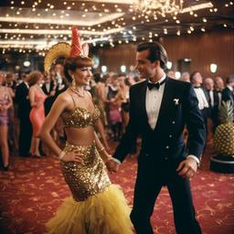 Ballroom dancing with DJ decks (surreal), FFF Cruises: Voyage 01 · FFF\CRS\042\002