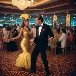 Ballroom dancing with DJ decks (surreal), FFF Cruises: Voyage 01 · FFF\CRS\042\008