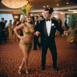 Ballroom dancing with DJ decks (surreal), FFF Cruises: Voyage 01 · FFF\CRS\042\010