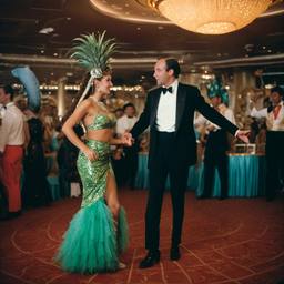 Ballroom dancing with DJ decks (surreal), FFF Cruises: Voyage 01 · FFF\CRS\042\011