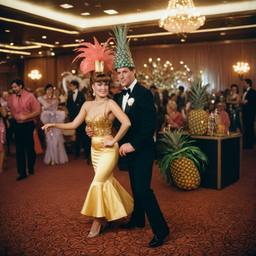 Ballroom dancing with DJ decks (surreal), FFF Cruises: Voyage 01 · FFF\CRS\042\018