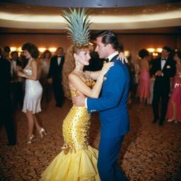 Ballroom dancing with DJ decks (surreal), FFF Cruises: Voyage 01 · FFF\CRS\042\022