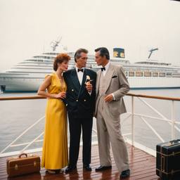 Rainy day on the dock, FFF Cruises: Voyage 01 · FFF\CRS\044\014