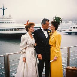 Rainy day on the dock, FFF Cruises: Voyage 01 · FFF\CRS\044\021