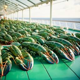 A greenhouse full of lobsters, FFF Cruises: Voyage 01 · FFF\CRS\045\008