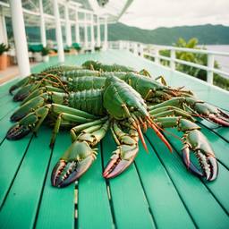 A greenhouse full of lobsters, FFF Cruises: Voyage 01 · FFF\CRS\045\011
