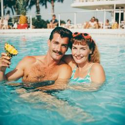 Floating with pineapples and lobsters (surreal), FFF Cruises: Voyage 01 · FFF\CRS\049\023