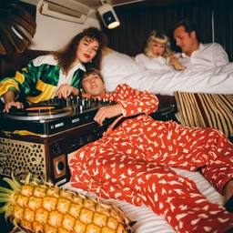The trashed cabin, the Captain in silk pyjamas, FFF Cruises: Voyage 01 · FFF\CRS\052\011