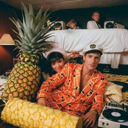 The trashed cabin, the Captain in silk pyjamas, FFF Cruises: Voyage 01 · FFF\CRS\052\016