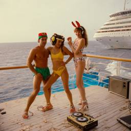 The trashed cabin, the Captain in silk pyjamas, FFF Cruises: Voyage 01 · FFF\CRS\052\026