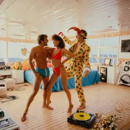 The trashed cabin, the Captain in silk pyjamas, FFF Cruises: Voyage 01 · FFF\CRS\052\033