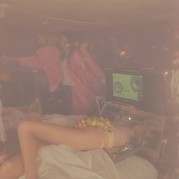 The trashed cabin, the Captain in silk pyjamas, FFF Cruises: Voyage 01 · FFF\CRS\052\060