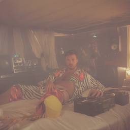 The trashed cabin, the Captain in silk pyjamas, FFF Cruises: Voyage 01 · FFF\CRS\052\066