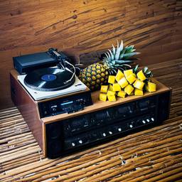 The trashed cabin, full of decks and speakers, FFF Cruises: Voyage 01 · FFF\CRS\055\003