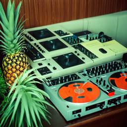 The trashed cabin, full of decks and speakers, FFF Cruises: Voyage 01 · FFF\CRS\055\005