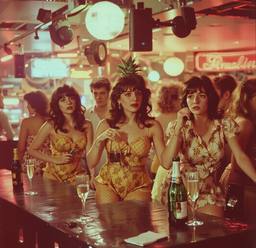 Disco dancers, ice creams and champagne (retrograde 80s), FFF Cruises: Voyage 01 · FFF\CRS\063\007
